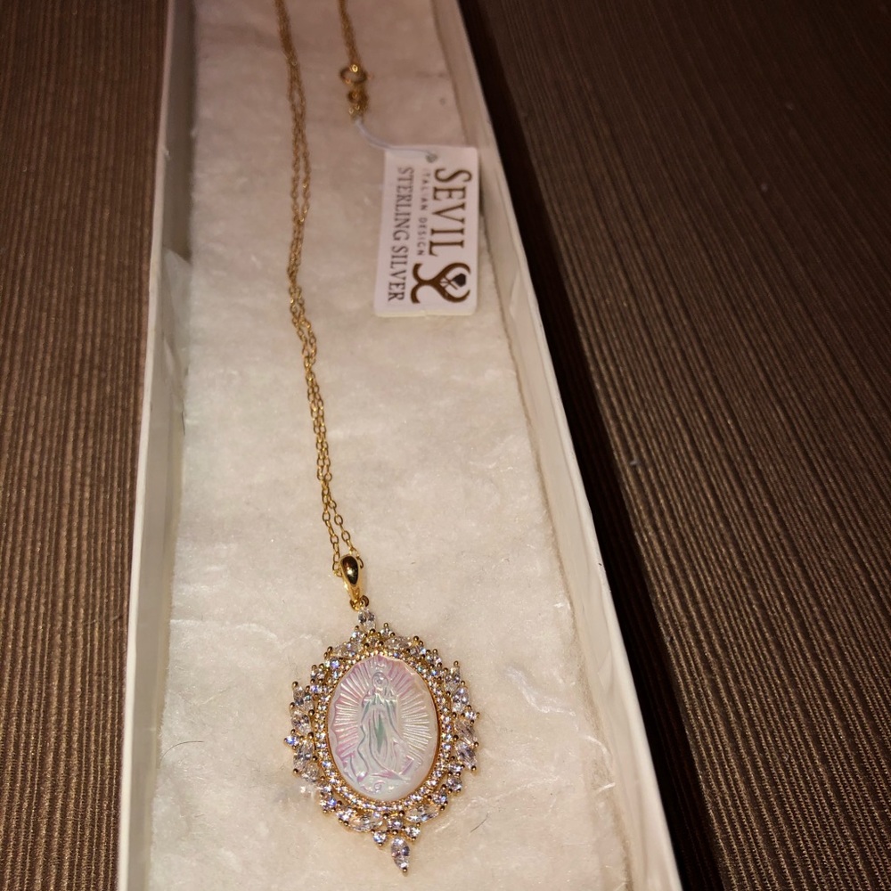 NEW Sevil Italian Design Sterling Silver Necklace
